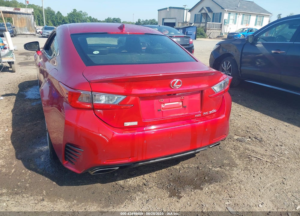 2016 LEXUS RC 300 VIN: JTHSM5BC1G5000408