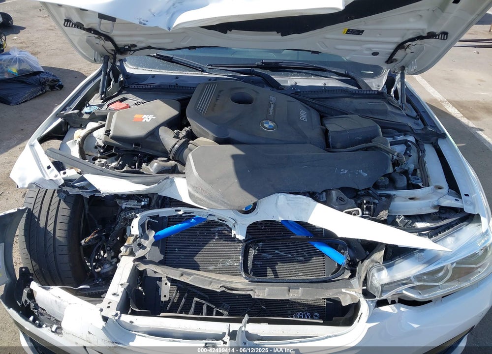 2017 BMW 3 SERIES VIN: WBA8B9G57HNU09370