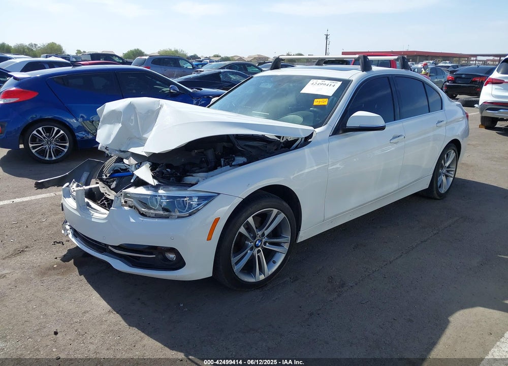 2017 BMW 3 SERIES VIN: WBA8B9G57HNU09370