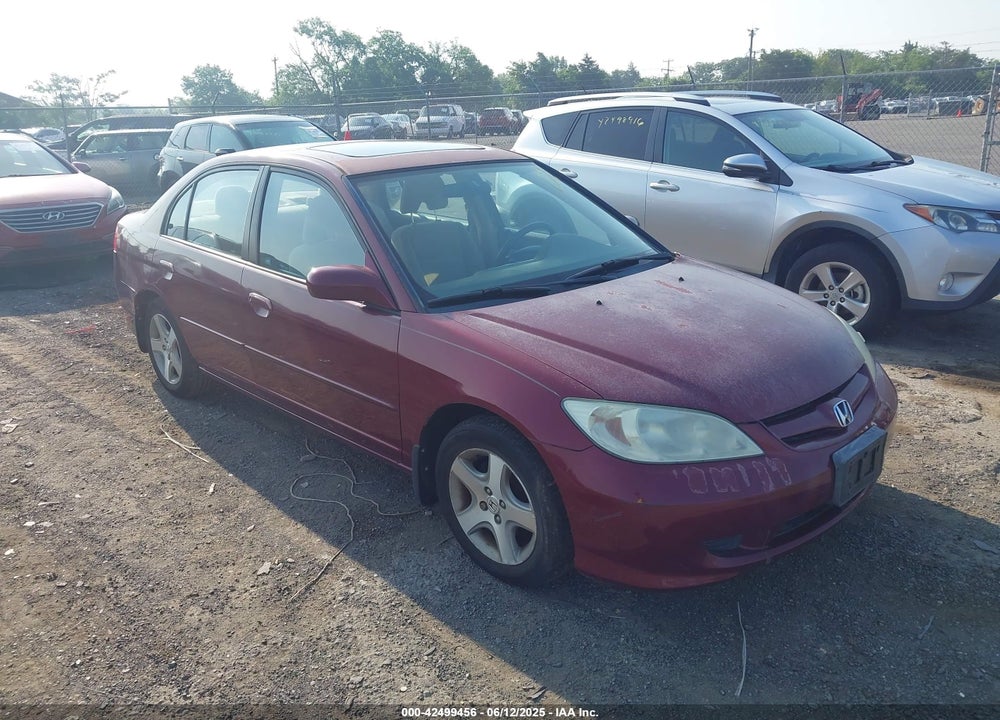 2004 HONDA CIVIC EX VIN: 2HGES26764H621455