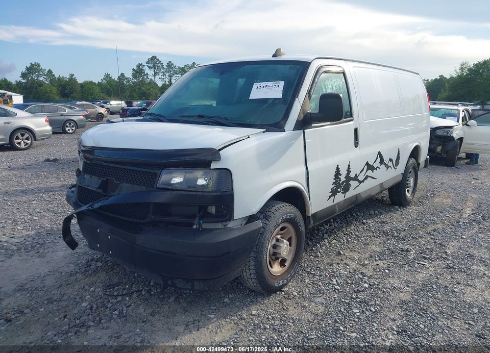 2018 CHEVROLET EXPRESS 2500 WORK VAN VIN: 1GCWGAFP6J1337249
