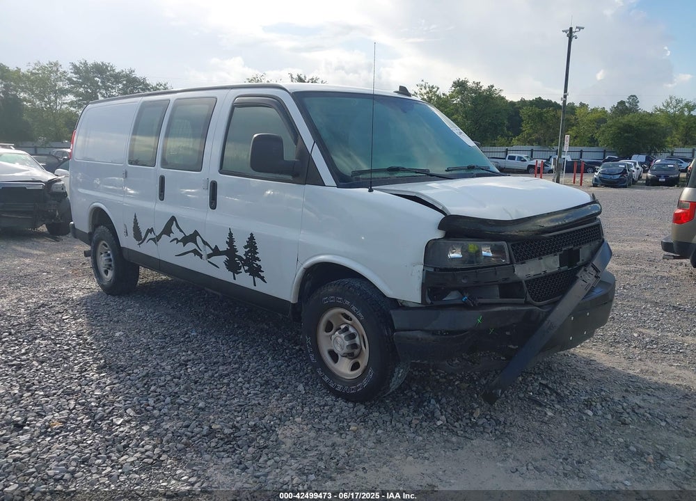 2018 CHEVROLET EXPRESS 2500 WORK VAN VIN: 1GCWGAFP6J1337249