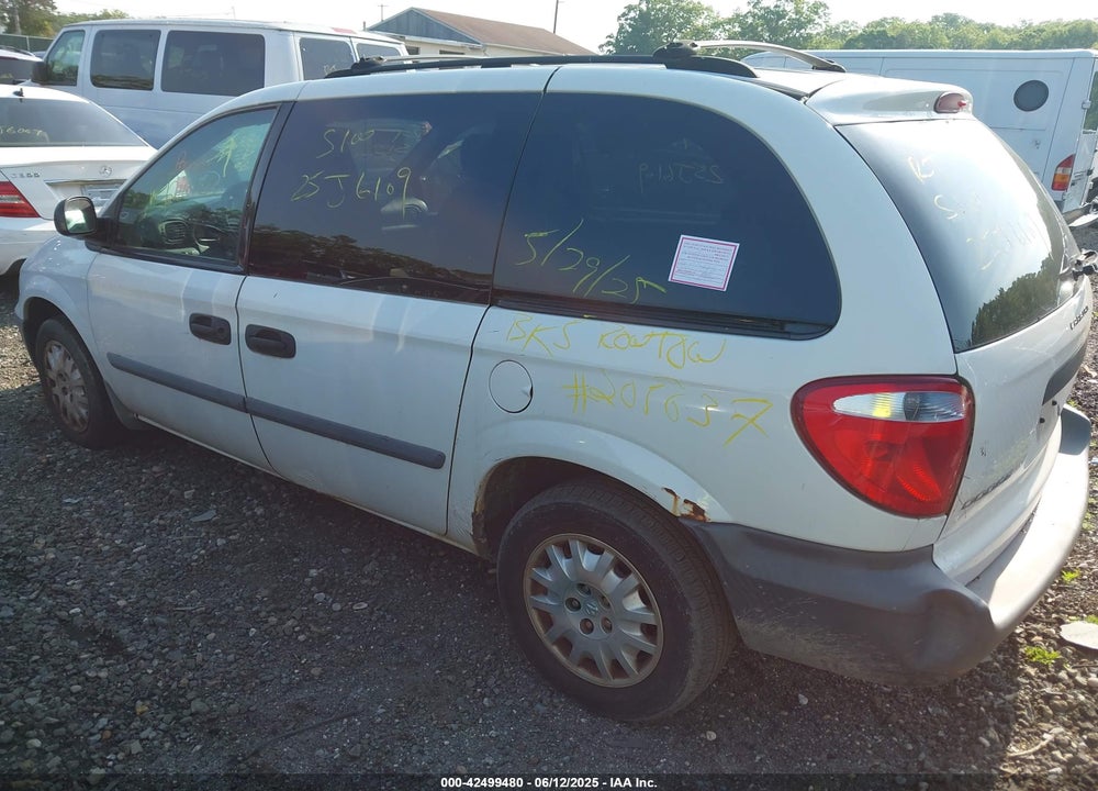 2007 DODGE CARAVAN VIN: 1D4GP25R47B115313
