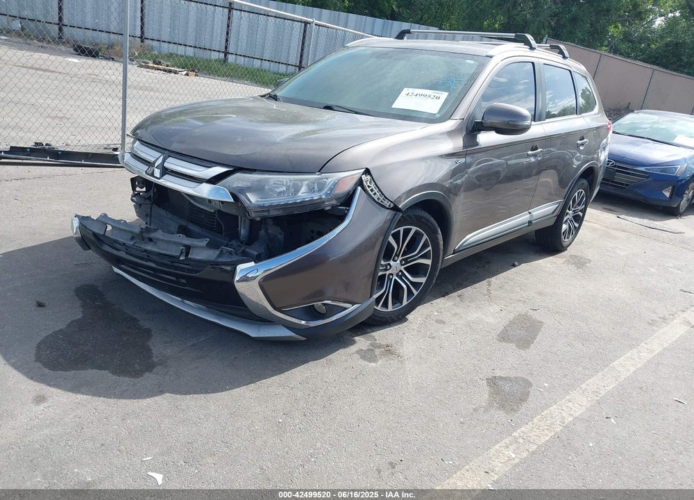 2016 MITSUBISHI OUTLANDER VIN: JA4JZ4AX6GZ051161