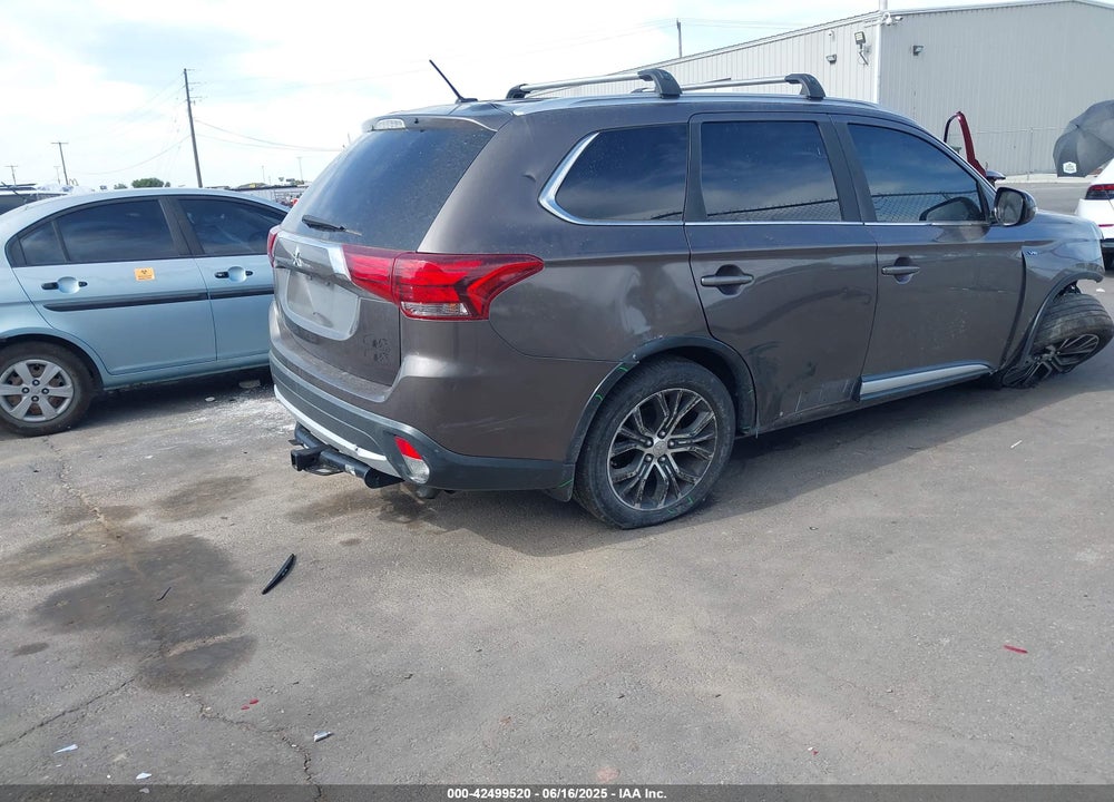 2016 MITSUBISHI OUTLANDER VIN: JA4JZ4AX6GZ051161