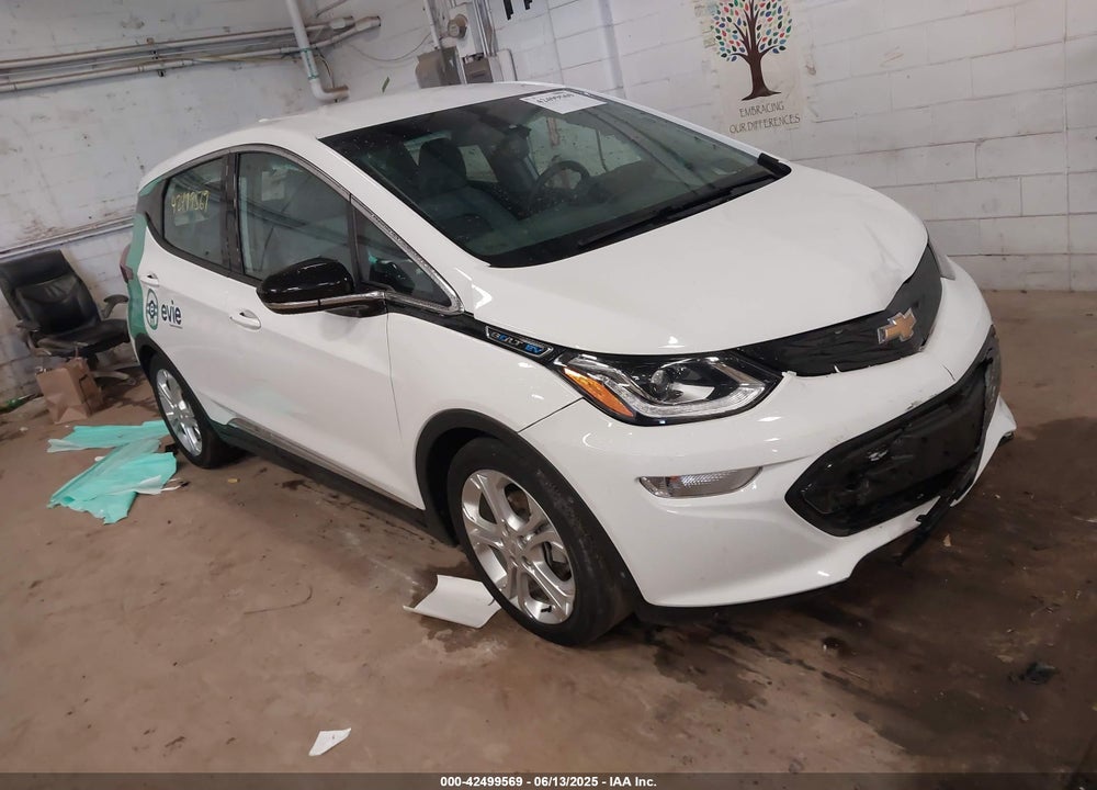 2021 CHEVROLET BOLT EV FWD LT VIN: 1G1FY6S08M4109803