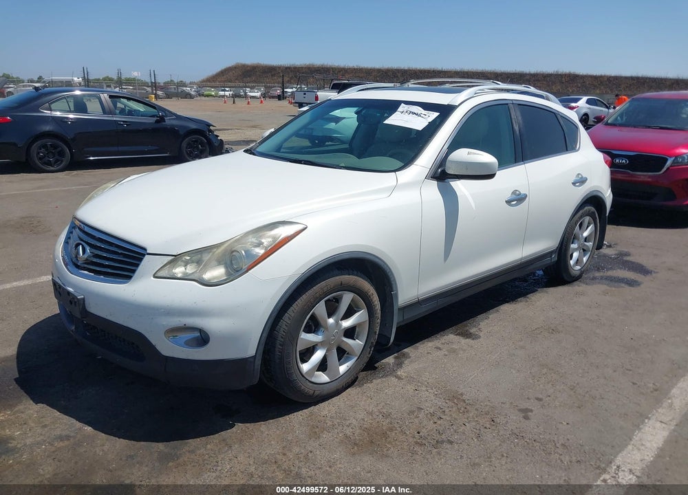 2008 INFINITI EX35 JOURNEY VIN: JNKAJ09E58M304590