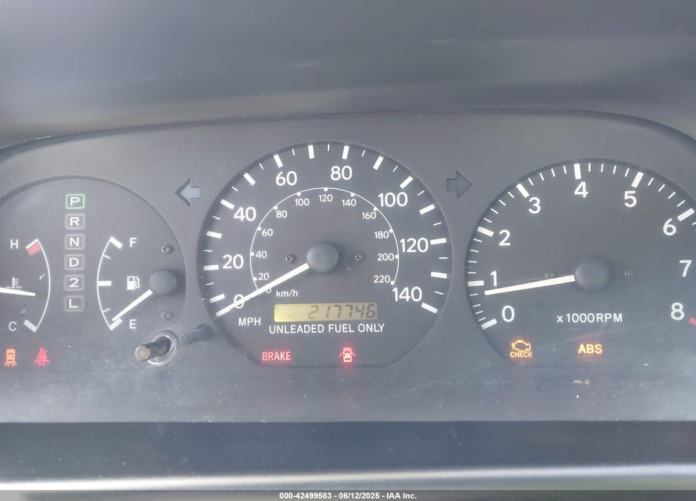 1999 TOYOTA CAMRY VIN: JT2BF22K1X0183641