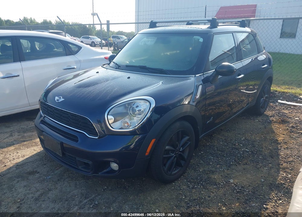 2012 MINI COOPER S COUNTRYMAN VIN: WMWZC5C58CWL55953