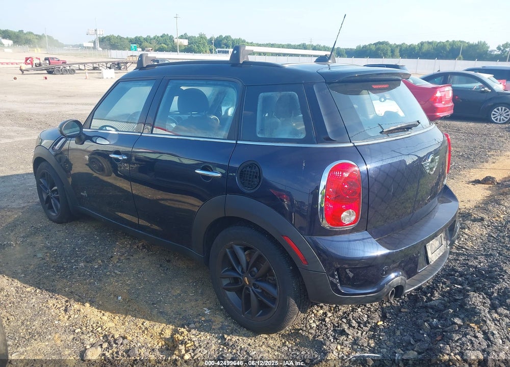 2012 MINI COOPER S COUNTRYMAN VIN: WMWZC5C58CWL55953