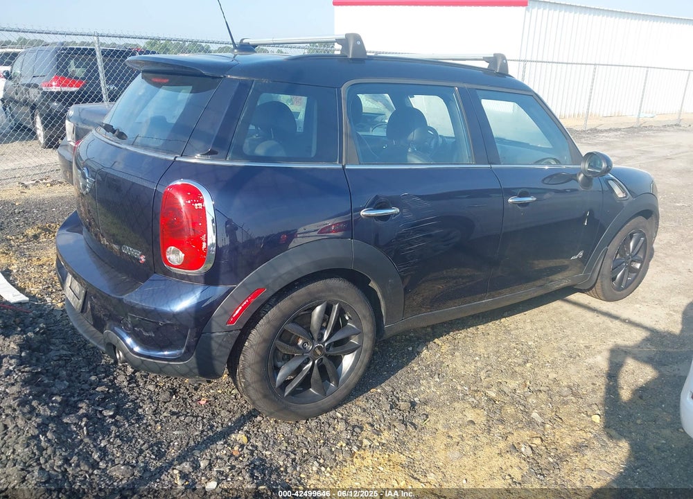 2012 MINI COOPER S COUNTRYMAN VIN: WMWZC5C58CWL55953