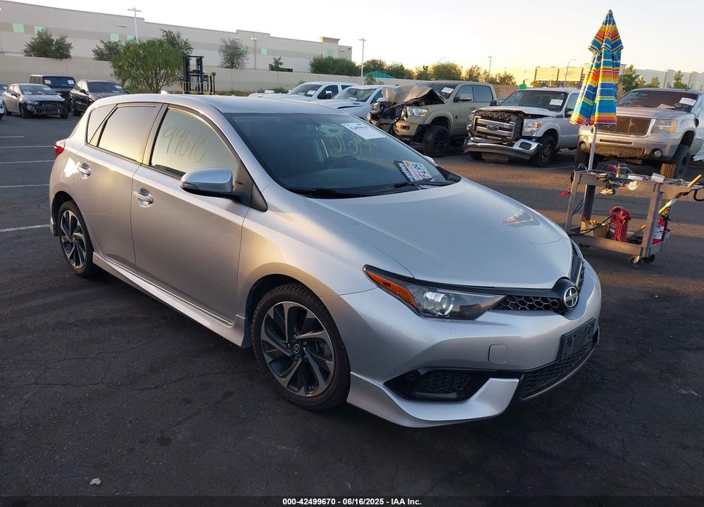2016 SCION IM VIN: JTNKARJE4GJ501025