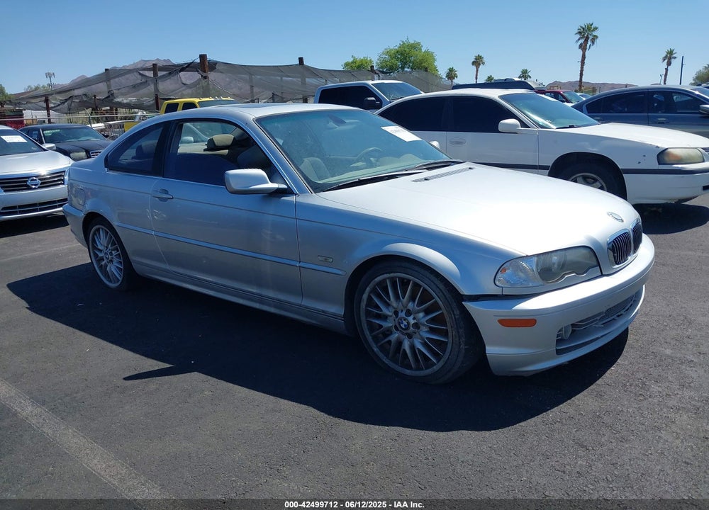 2002 BMW 330CI VIN: WBABN53462PH01187