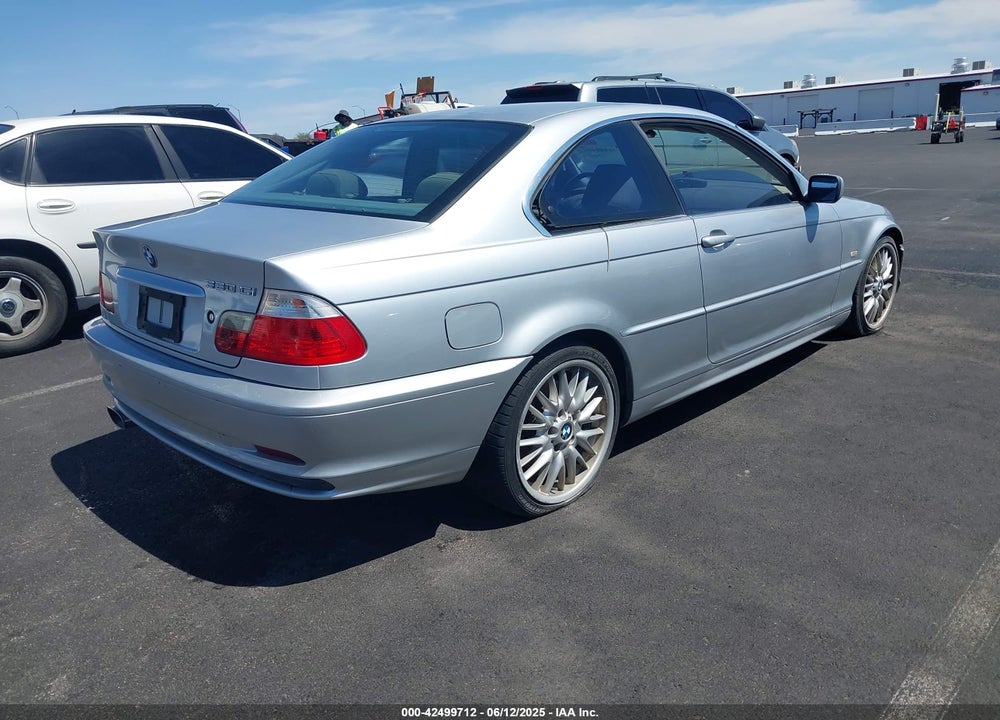 2002 BMW 330CI VIN: WBABN53462PH01187