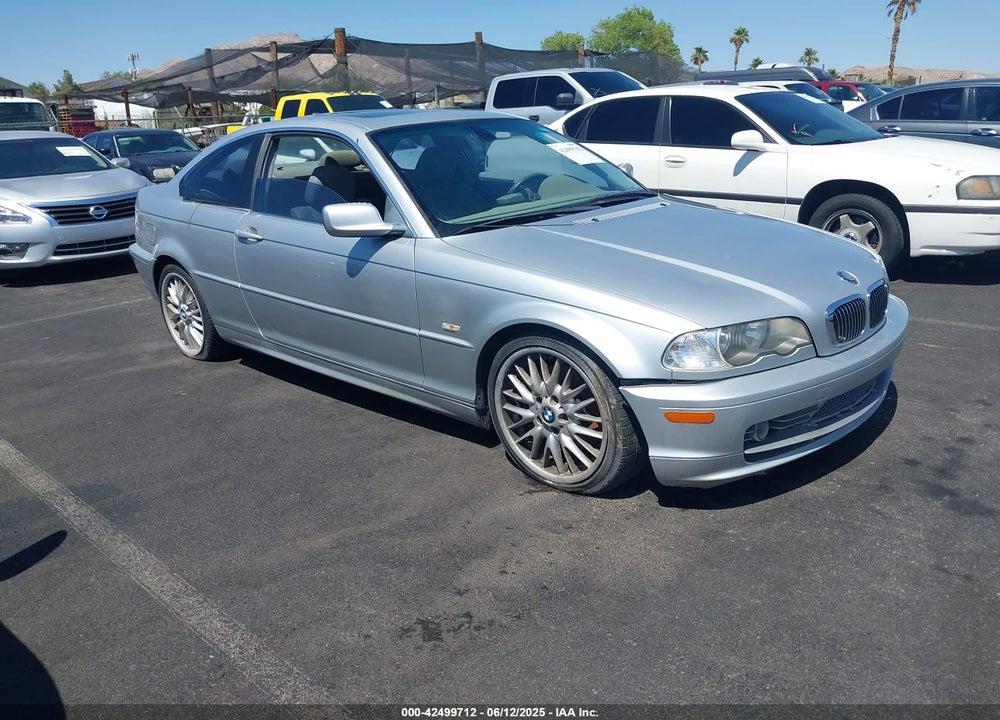 2002 BMW 330CI VIN: WBABN53462PH01187