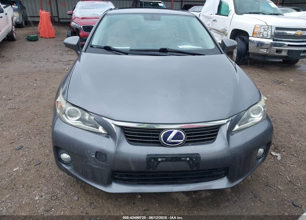 2012 LEXUS CT 200H VIN: JTHKD5BH5C2122244