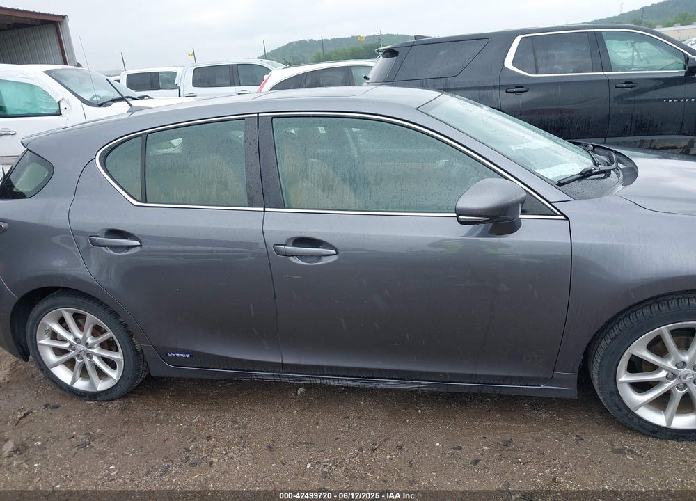 2012 LEXUS CT 200H VIN: JTHKD5BH5C2122244