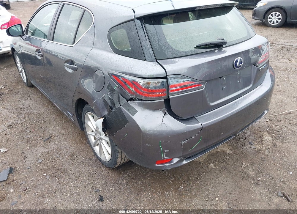 2012 LEXUS CT 200H VIN: JTHKD5BH5C2122244