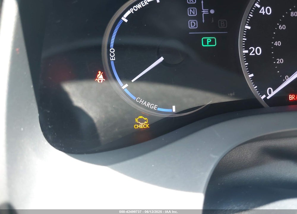 2013 LEXUS CT 200H VIN: JTHKD5BH2D2157292