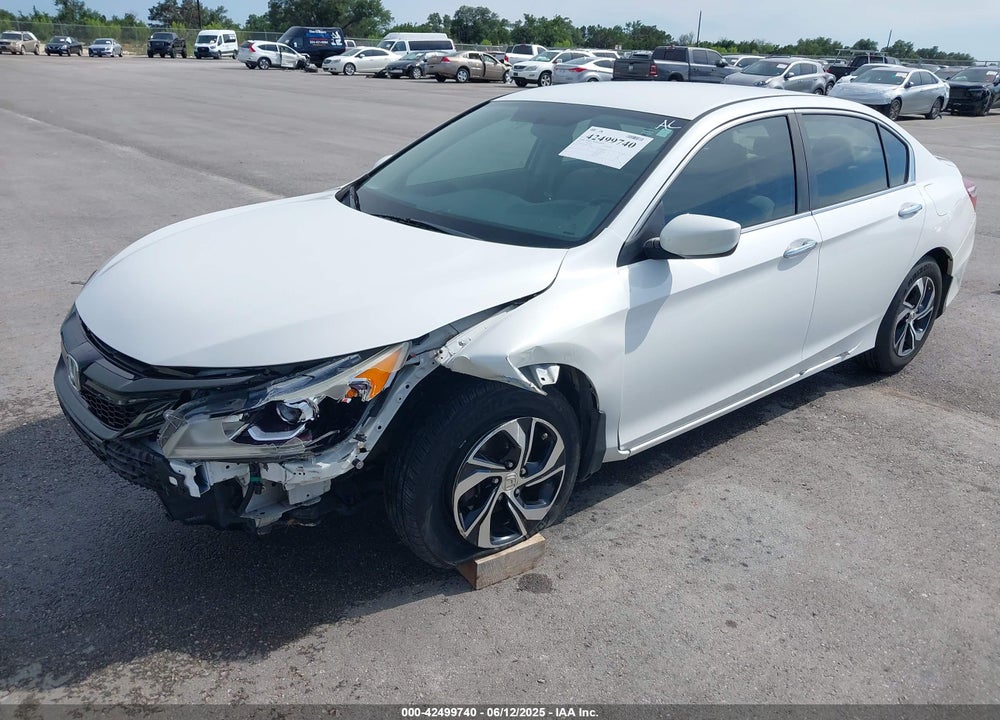 2016 HONDA ACCORD LX VIN: 1HGCR2F38GA118092