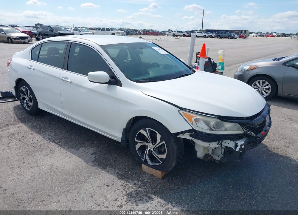 2016 HONDA ACCORD LX VIN: 1HGCR2F38GA118092