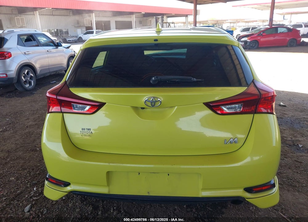 2017 TOYOTA COROLLA IM VIN: JTNKARJE4HJ537069