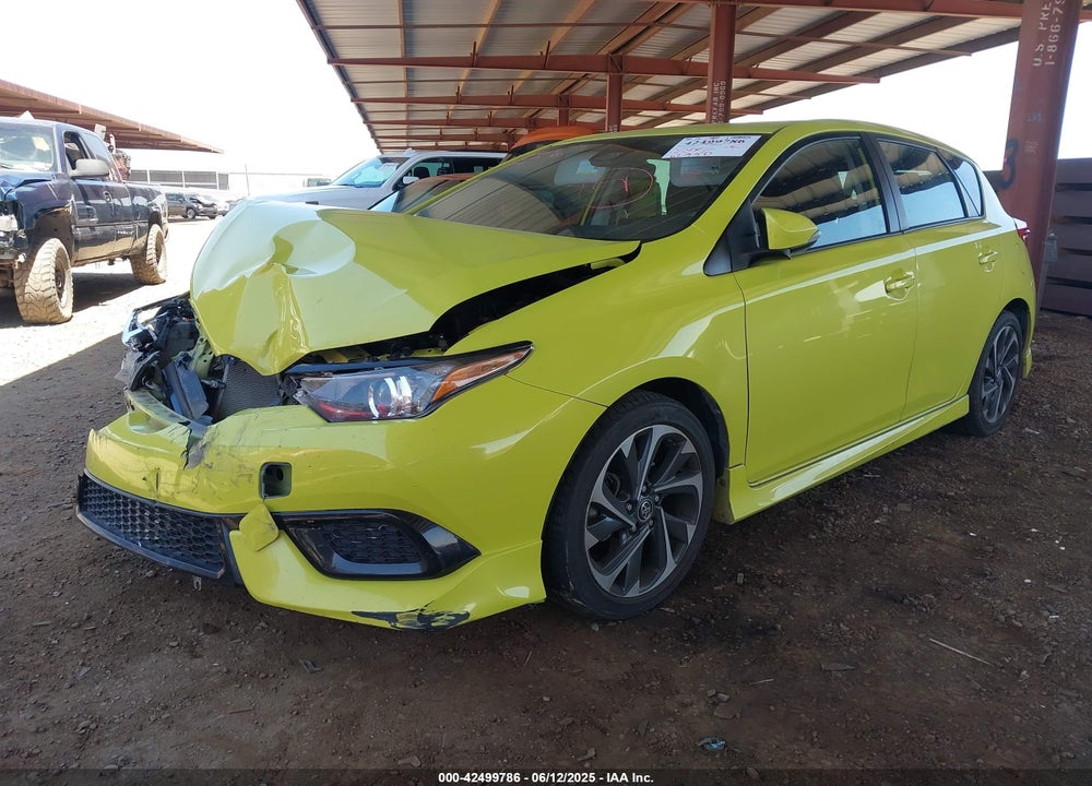 2017 TOYOTA COROLLA IM VIN: JTNKARJE4HJ537069