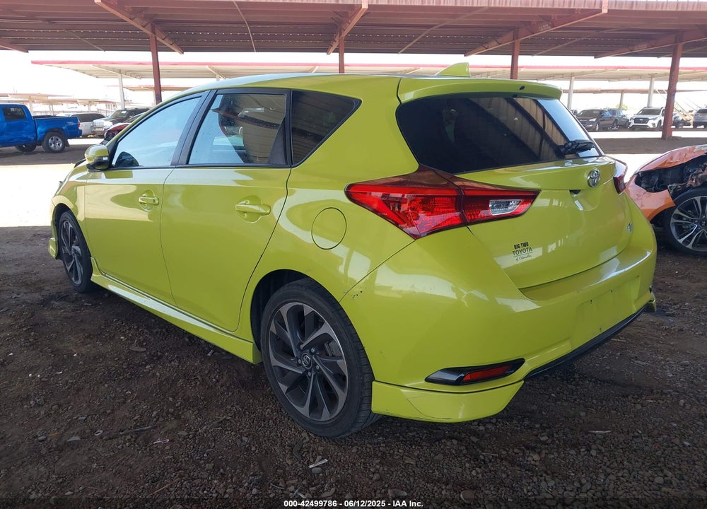 2017 TOYOTA COROLLA IM VIN: JTNKARJE4HJ537069