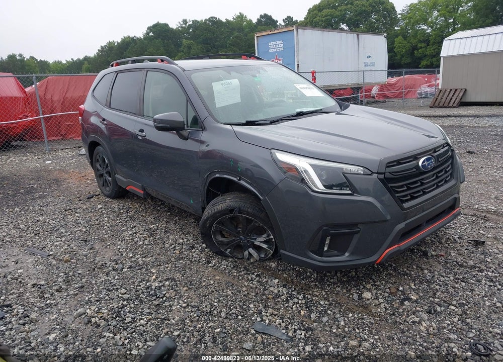 2022 SUBARU FORESTER SPORT VIN: JF2SKAJC1NH489228