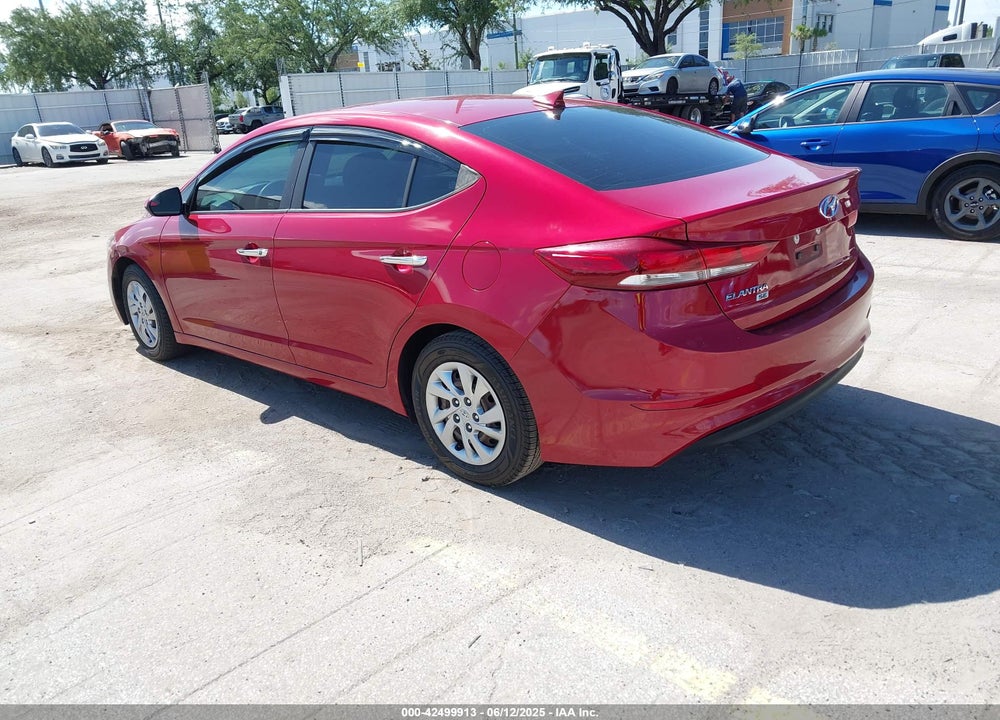 2017 HYUNDAI ELANTRA VIN: KMHD74LF8HU114266