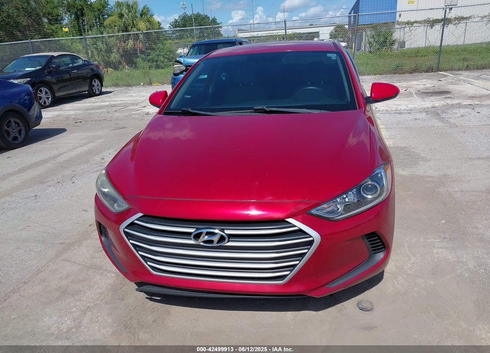 2017 HYUNDAI ELANTRA VIN: KMHD74LF8HU114266