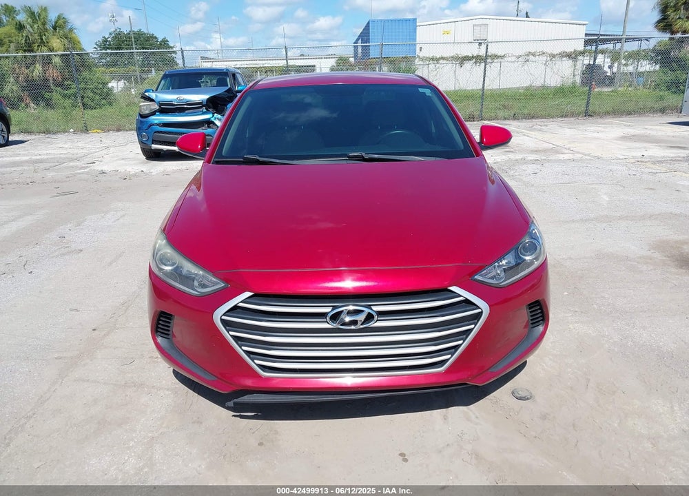 2017 HYUNDAI ELANTRA VIN: KMHD74LF8HU114266