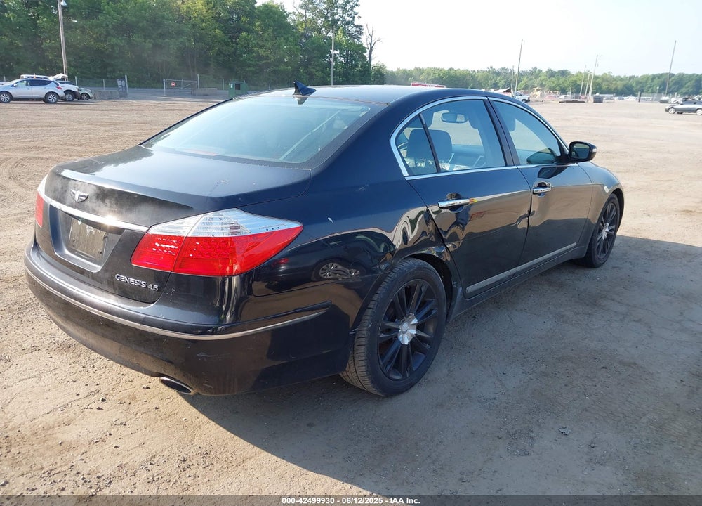 2011 HYUNDAI GENESIS 4.6 VIN: KMHGC4DFXBU125610