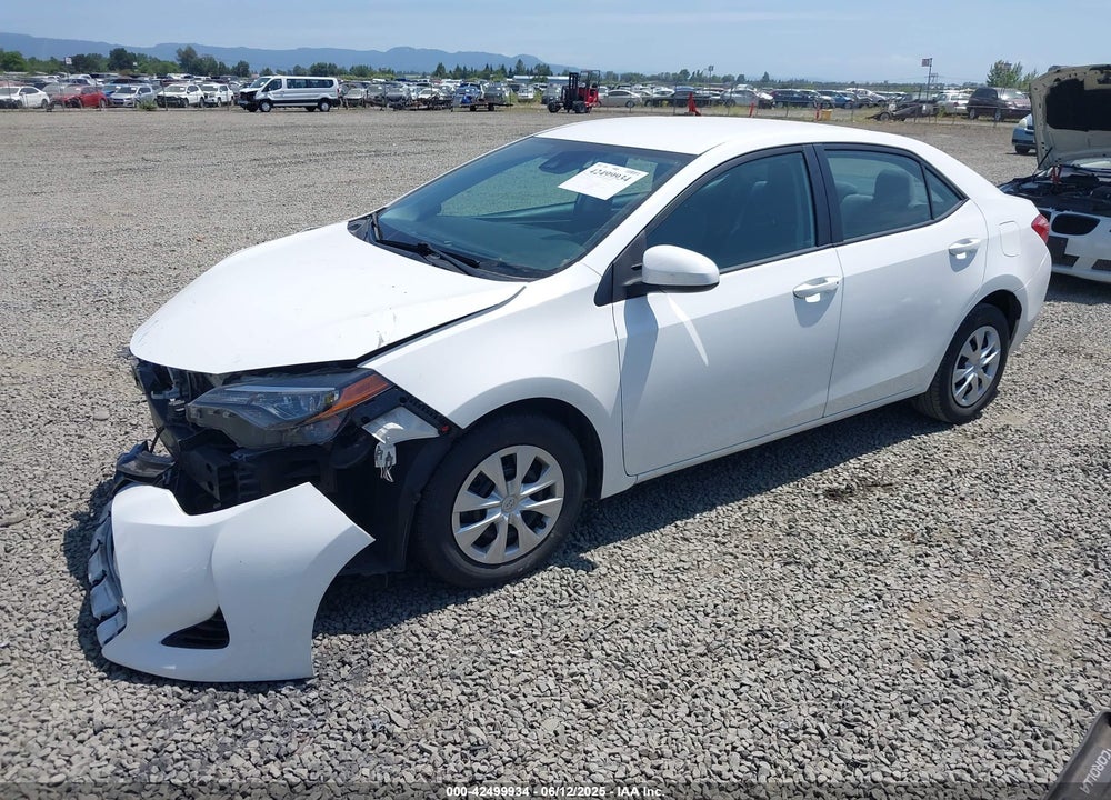 2018 TOYOTA COROLLA VIN: 2T1BURHE5JC064267