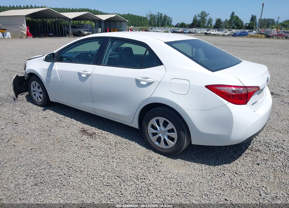 2018 TOYOTA COROLLA VIN: 2T1BURHE5JC064267