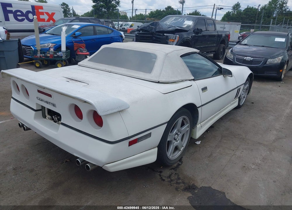1987 CHEVROLET CORVETTE VIN: 1G1YY3185H5125214