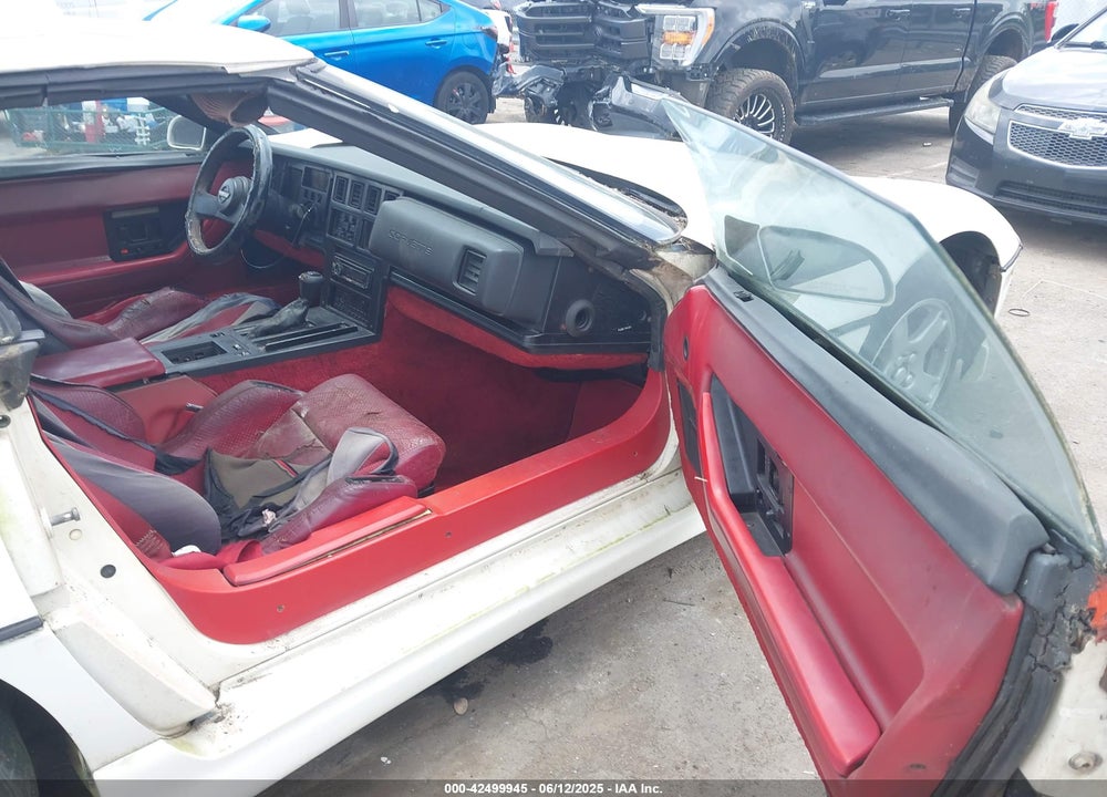 1987 CHEVROLET CORVETTE VIN: 1G1YY3185H5125214