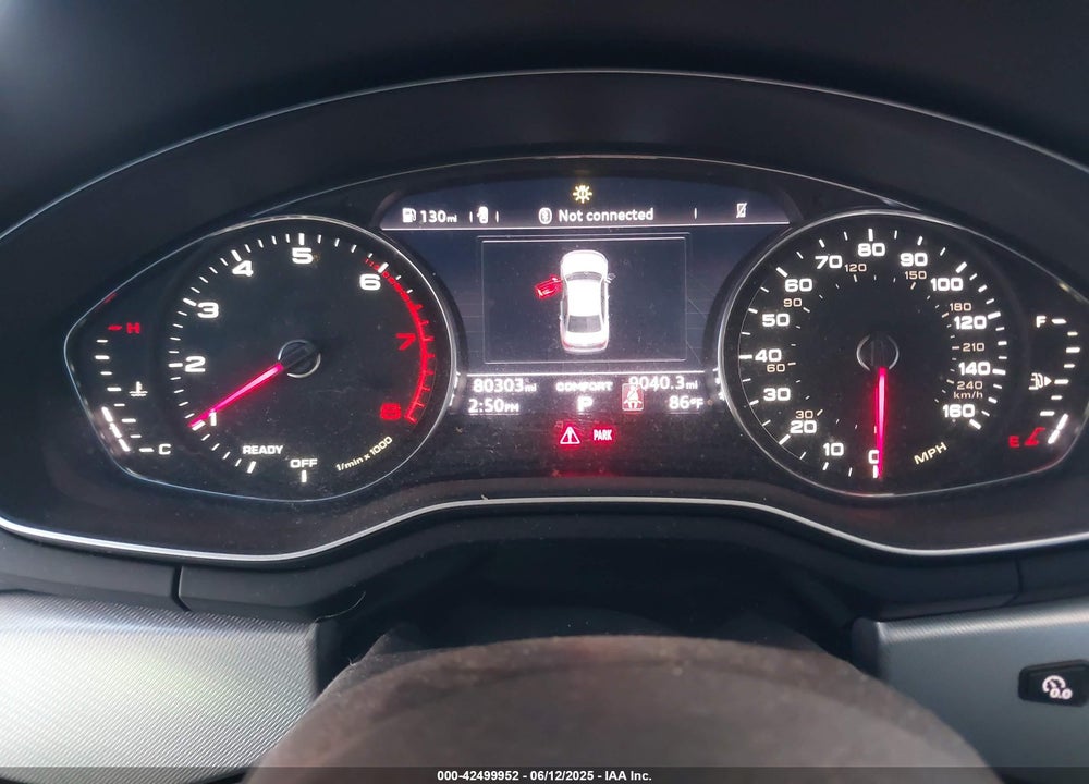 2018 AUDI A4 VIN: WAUKMAF45JA132760