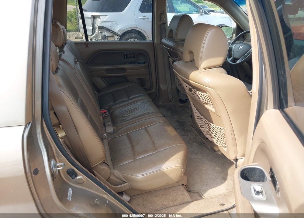 2008 HONDA PILOT EX-L VIN: 5FNYF18508B041958
