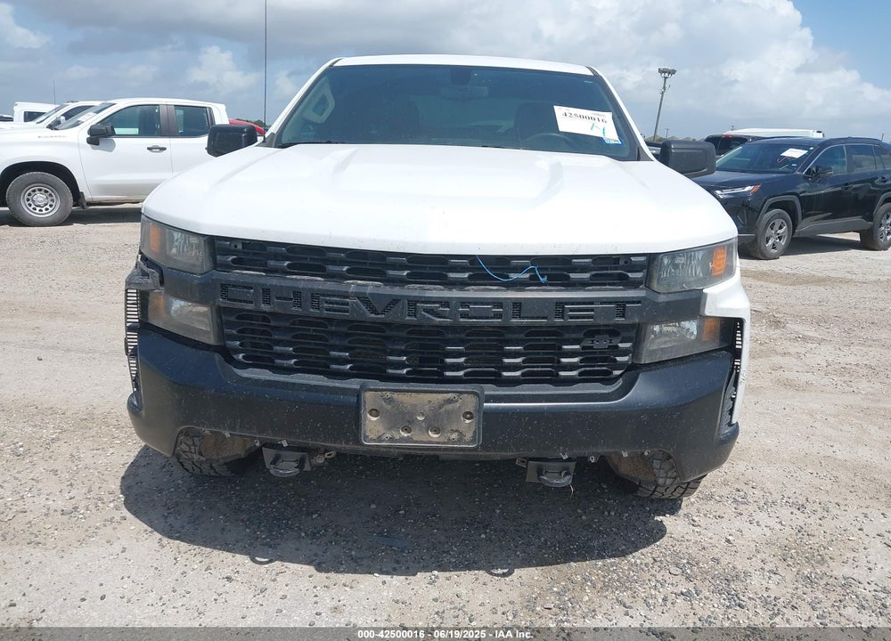 2020 CHEVROLET SILVERADO 1500 4WD DOUBLE CAB STANDARD BED WT VIN: 1GCRYAEF3LZ177158