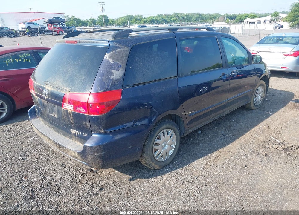 2004 TOYOTA SIENNA LE VIN: 5TDZA23C74S023638