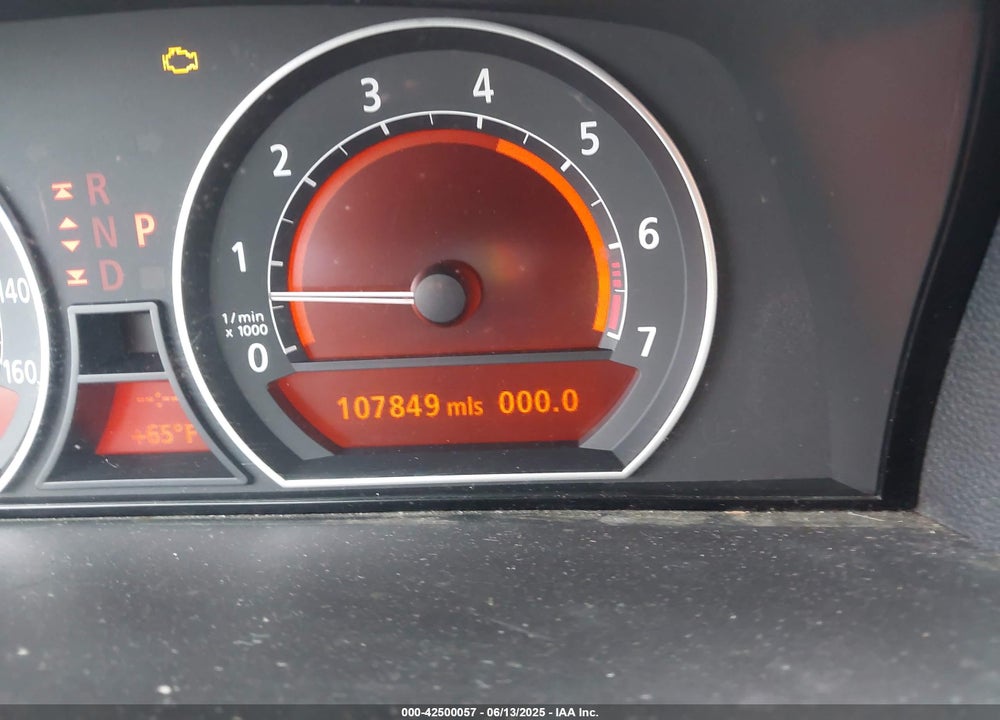 2007 BMW 750LI VIN: WBAHN83587DT69344