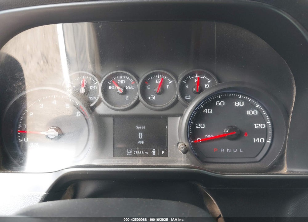 2020 CHEVROLET SILVERADO 1500 4WD DOUBLE CAB STANDARD BED WT VIN: 1GCRYAEF5LZ178683