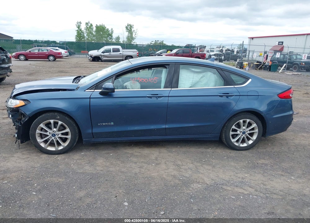 2019 FORD FUSION HYBRID VIN: 3FA6P0LU6KR146237