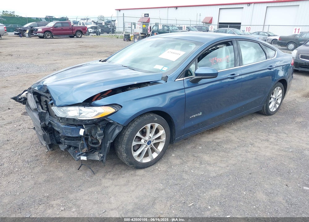 2019 FORD FUSION HYBRID VIN: 3FA6P0LU6KR146237