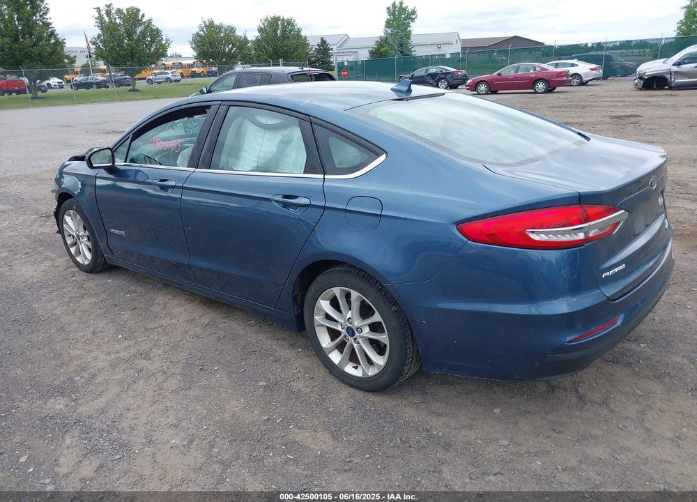 2019 FORD FUSION HYBRID VIN: 3FA6P0LU6KR146237