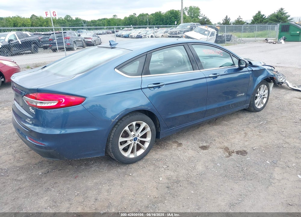 2019 FORD FUSION HYBRID VIN: 3FA6P0LU6KR146237