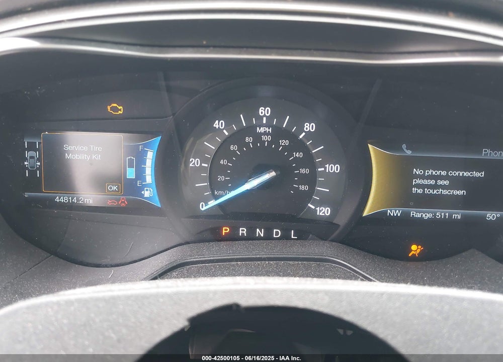 2019 FORD FUSION HYBRID VIN: 3FA6P0LU6KR146237