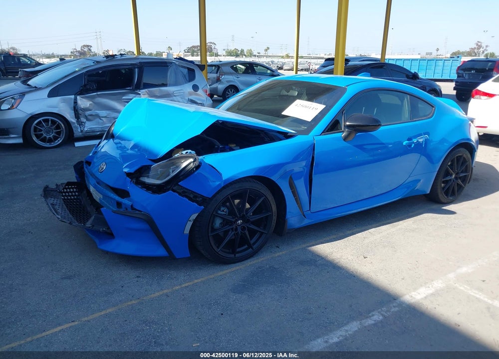 2022 TOYOTA GR86 PREMIUM VIN: JF1ZNBE17N9754219