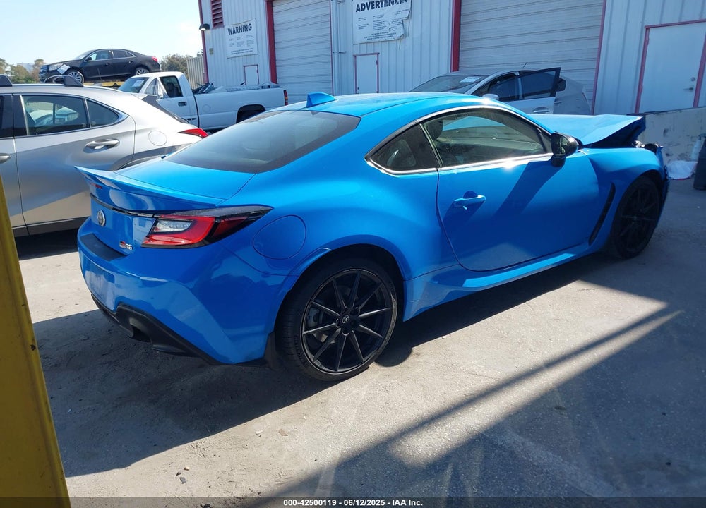 2022 TOYOTA GR86 PREMIUM VIN: JF1ZNBE17N9754219
